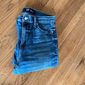 Gap denim dark wash straight